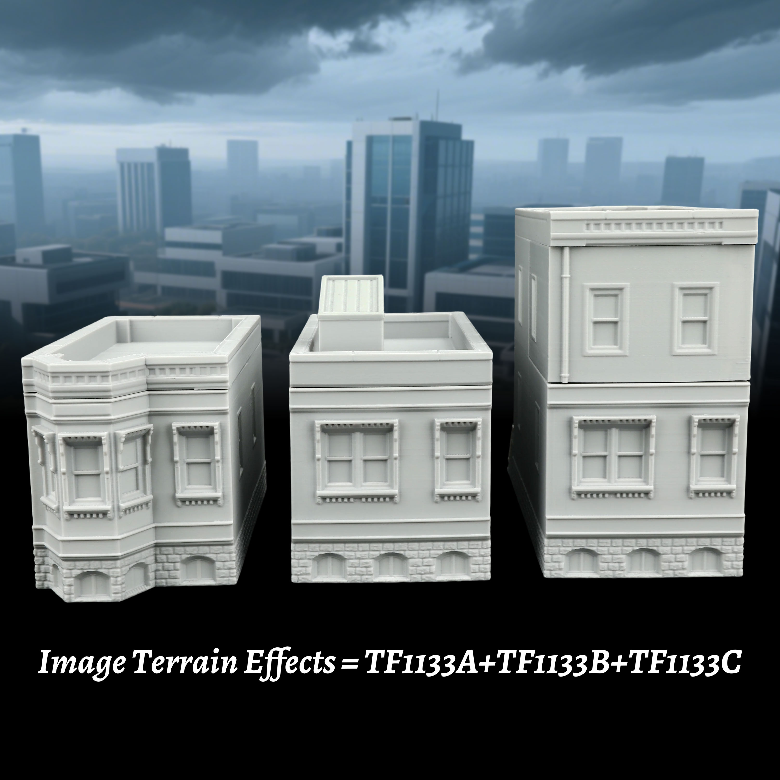 Miniature Modular Buildings Se - Miniature Terrain Set ulasan dan harga