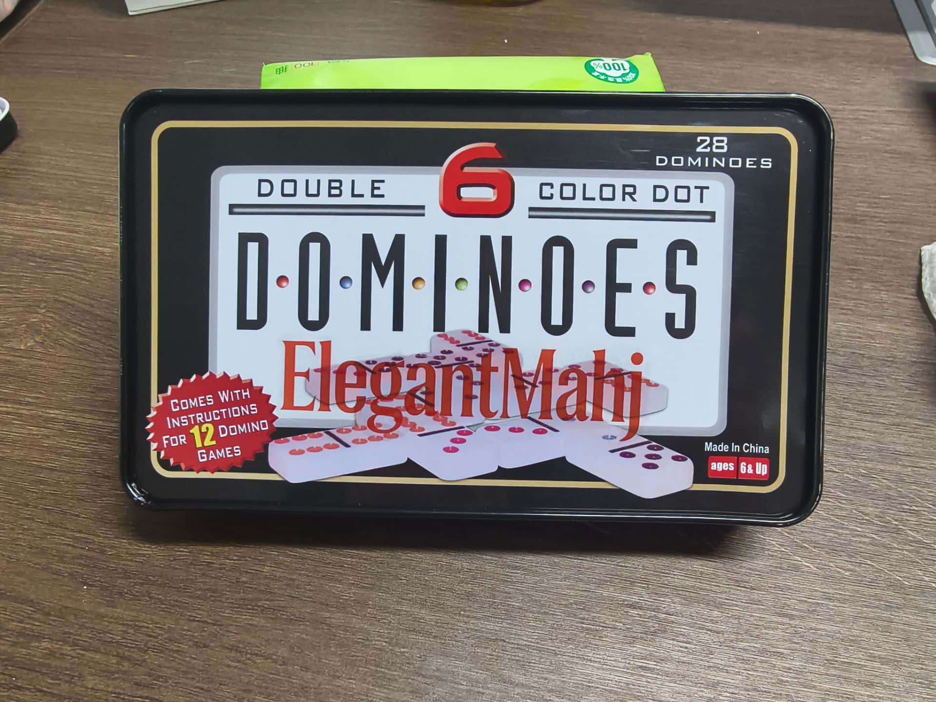 ElegantMahj Double Six Dominoe - Board Game Family ulasan dan harga