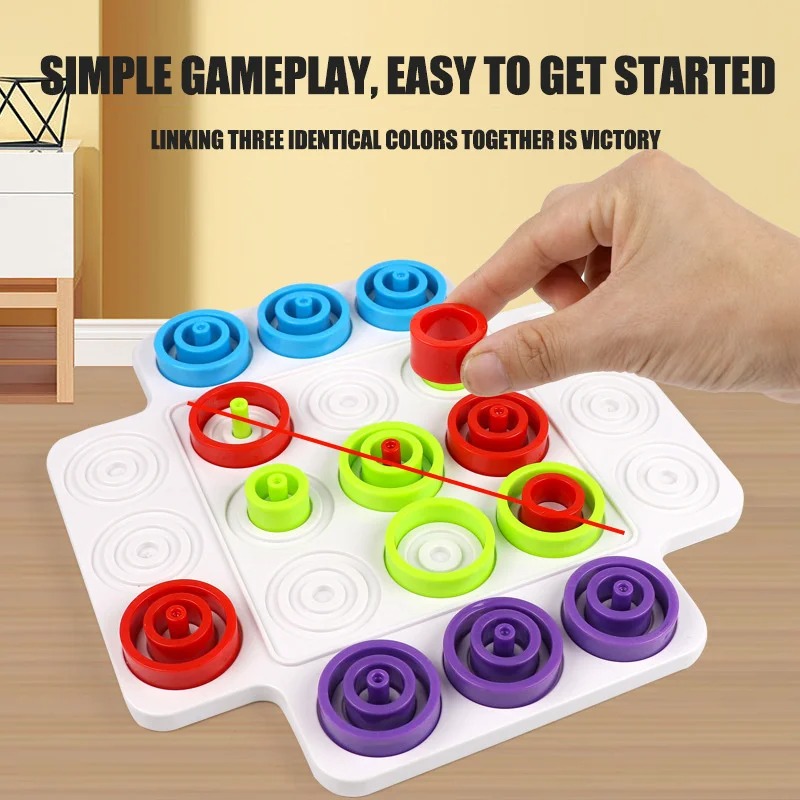 Montessori Stacking Ring Board - Board Game Family ulasan dan harga