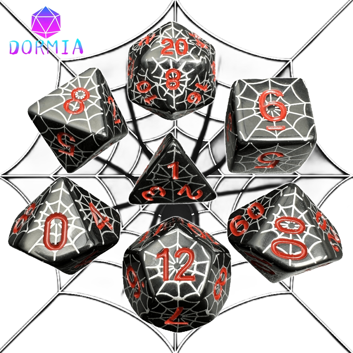 Polyhedral DND Dice Set in Spi - Board Game Web ulasan dan harga