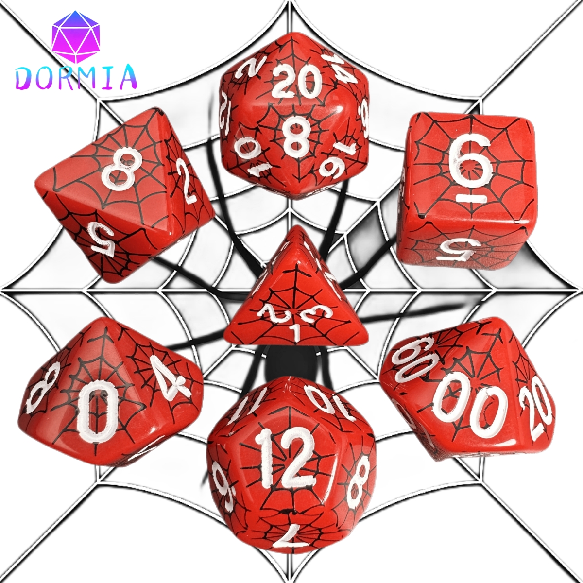 Polyhedral DND Dice Set in Spi - Board Game Web ulasan dan harga