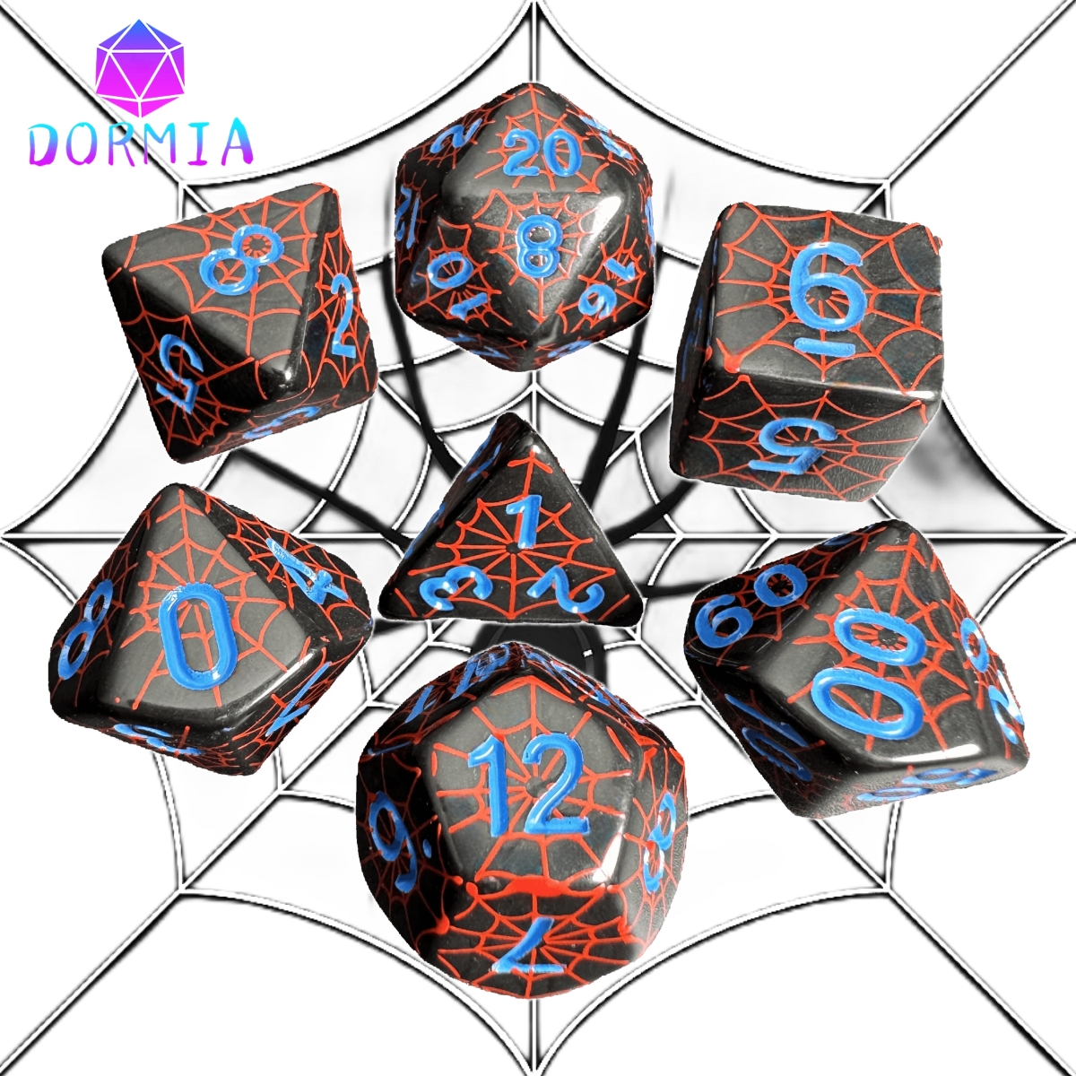 Polyhedral DND Dice Set in Spi - Board Game Web ulasan dan harga