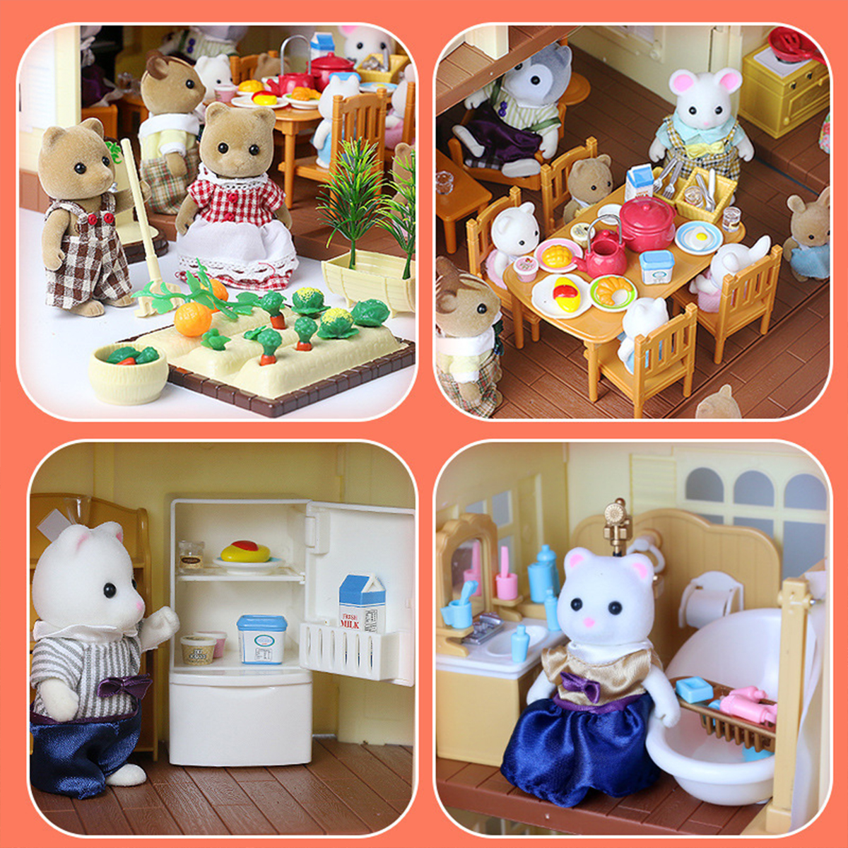 Miniature Furniture 1:12 Dollh - Miniature Terrain Set ulasan dan harga